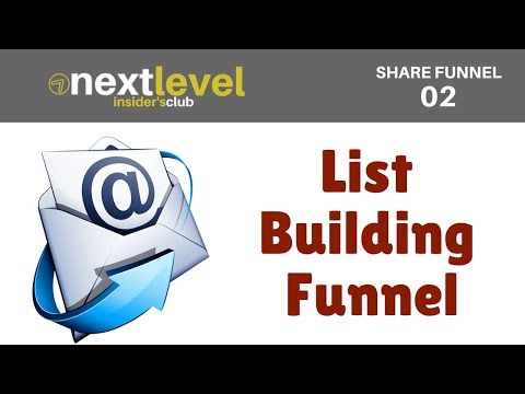 MORE LEADS through LIST BUILDING! Lead Gen Basics using Clickfunnels (with share funnel)