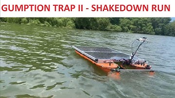 Auto Solar Boat for GPS Guided Bathymetry Surveys