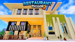 ROBLOX | How To Build A Modern Concrete Design with a Touch of Japanese Restaurant | RT2