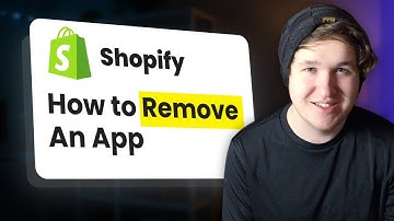 How to Remove Apps from Shopify Store - Uninstall Apps On Shopify