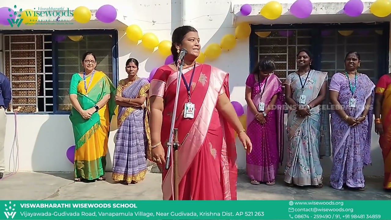 Children's Day Celebrations 2024 | VISWABHARATHI WISEWOODS SCHOOL