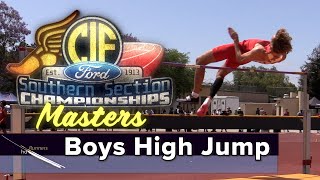 2022 TF - CIF-ss MASTERS - High Jump (Boys)