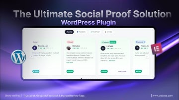 How to Add a  Modern Trustpilot & Google Review Slider to WordPress (Elementor Ready)