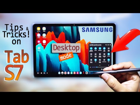 Galaxy TAB S7  | S7+ Tips & Tricks, Advanced Features! #1/2