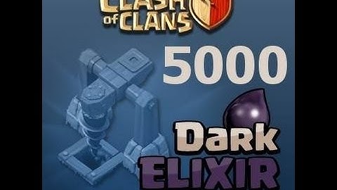 Clash of Clans 5k Dark Elixir Loot [Official Video]