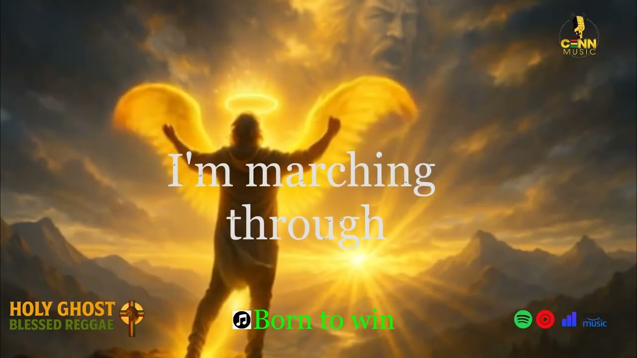 "BORN TO WIN PRAYER AND MUSIC ✝️ | Official Worship Lyric Video"