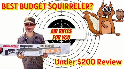 Het BESTE budget luchtgeweer voor BUITENgebruik!