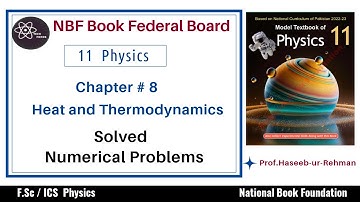 Unit 8 Numerical Problems Solution | Class 11 Physics | Federal Board (NBF Book)