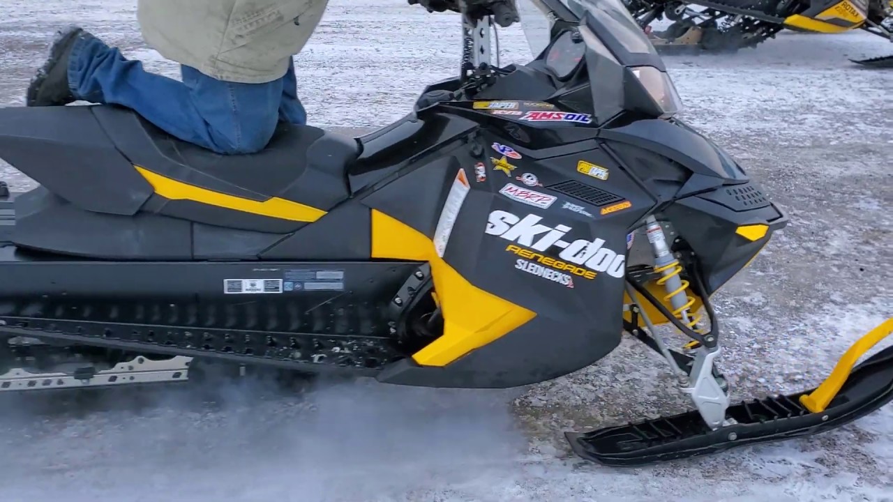 2012 Ski-Doo Renegade BC 600 ETEC-E Snowmobile - YouTube
