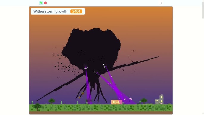 The Wither Storm On Scratch 