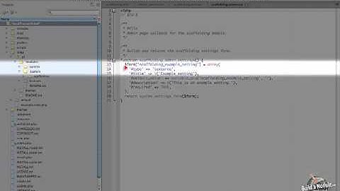 9. Adding a module settings page in an include file (a Drupal how-to)