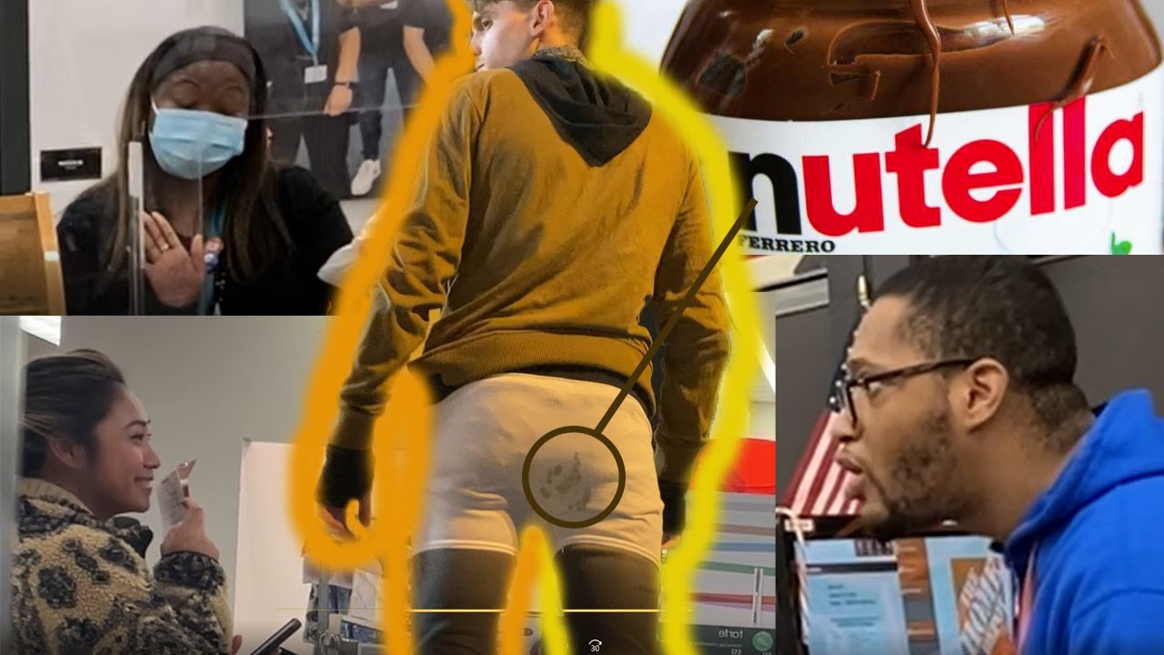 Shocking Employees With Disturbing Poop Stain Underwear Prank - YouTube