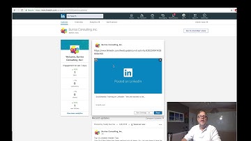 LinkedIn Showcase Page Post Sharing