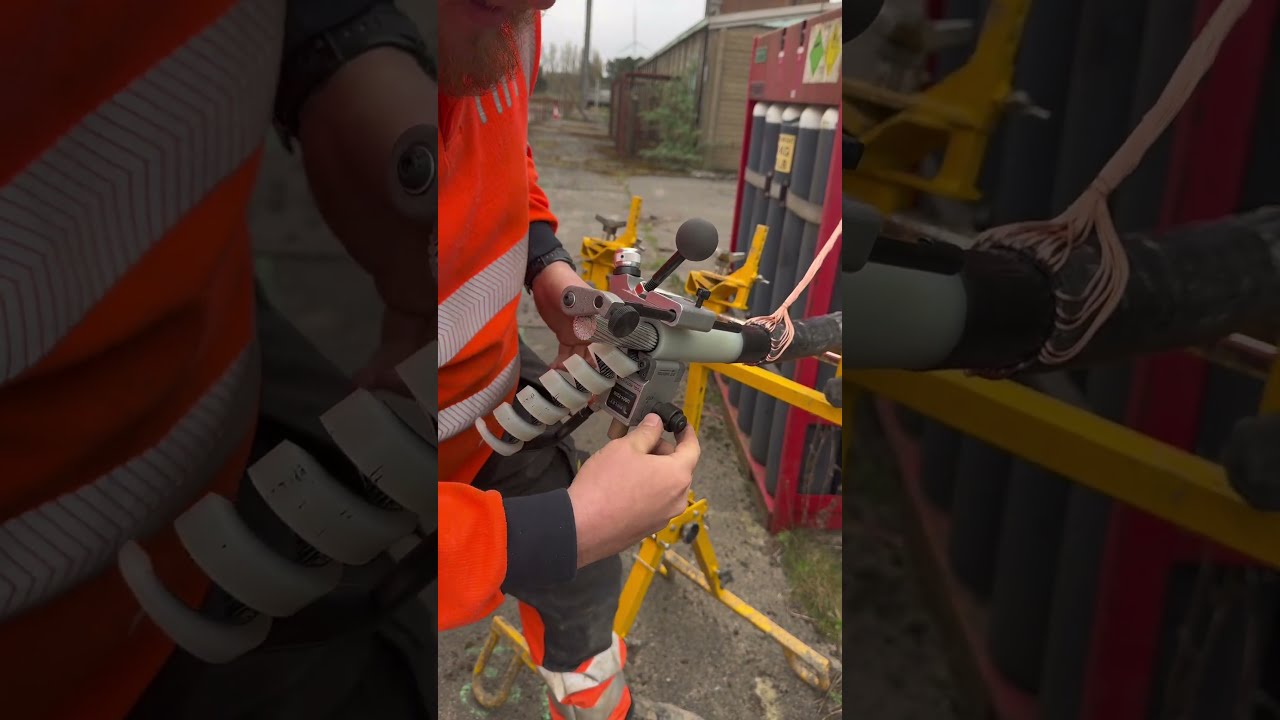 Satisfying Cable Insulation Stripping With Ripley US01 7200 Sheath Removal Tool