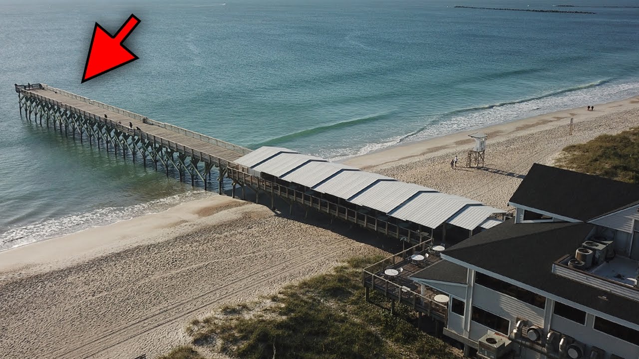 Crystal Pier Fishing Wrightsville Beach, NC YouTube