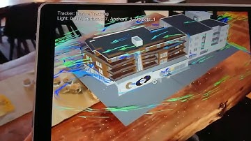 CFD of winds visualized with AR - PoC