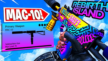 the #1 MAC-10 CLASS is UNSTOPPABLE in WARZONE! ⚡ (BEST MAC 10 CLASS SETUP/LOADOUT) REBIRTH ISLAND!