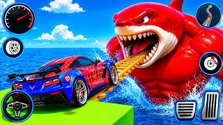 Superhero Car Mega Ramp Driving Tracks – GT Car Stunts Racing 3D | Extreme Android Gameplay screenshot 3