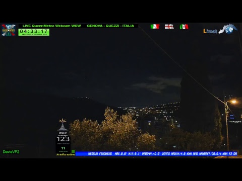 Live stream GENOVA QUEZZI ITALIA - Quezzimeteo Webcam