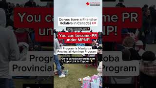 🇨🇦 Manitoba Provincial Nominee Program | canadacareersite.com