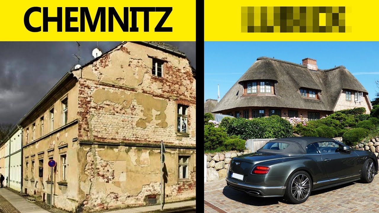 Die 5 ÄRMSTEN und REICHSTEN Gegenden Deutschlands