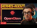 LIVE: OpenClaw + Hermes Agent (Watch Me Work)
