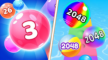 Marble Run 3D Speedrun | Ball Run 2048 New Max Level Android iOS Gameplay 4K Nr 840