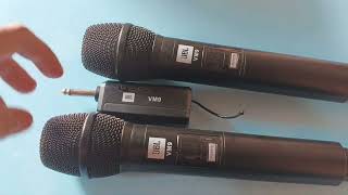 Mic Wireless Rumahan Terbaik Mic Wireless JBL VM9 Wireless Murah Berkualitas