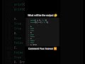 2 Aur [2] Same Hai? 😳🔥 | Python Trick #shorts #coding #python#interview#viral#trendingshorts