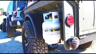 DIY OffRoad Overland Trailer Build | Part 2 New Axel