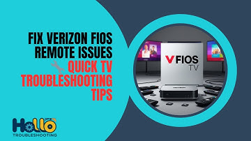 Fix Verizon Fios Remote Issues 🔧 Quick TV Troubleshooting Tips