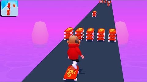 DOGGFACE SKATE AND STACK ALL LEVELS GAMEPLAY WALKTHROUGH PART 1