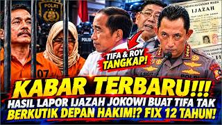 TAMAT! HASIL LAPFOR IJAZAH JOKOWI DARI BARESKRIM BIKIN TIFA & ROY SURYO TAK BERKUTIK DEPAN HAKIM?!