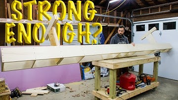 Strongback - Cedarstrip Canoe Build - Ep 2