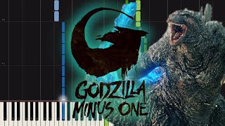 Godzilla Minus One Suite II PIANO TUTORIAL