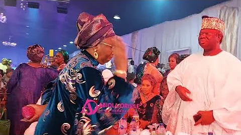 MOMENT BABATUNDE RAJI FASHOLA WIFE.....ABIMBOL... ...