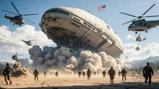 US Defense Line Collapses! Largest and Most Secret US Base Brutally Bombarded by Russian Forces