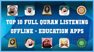 Top 10 Full Quran Listening Offline Android Apps screenshot 2