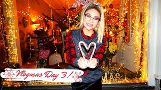 VLOGMAS DAY 3 | MAKING RAINDEER CANDY CANES!