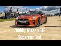 High Speed POV Runway Run In A 700BHP Nissan GTR R35 At Supercar Fest POV Sporting Bears Charity