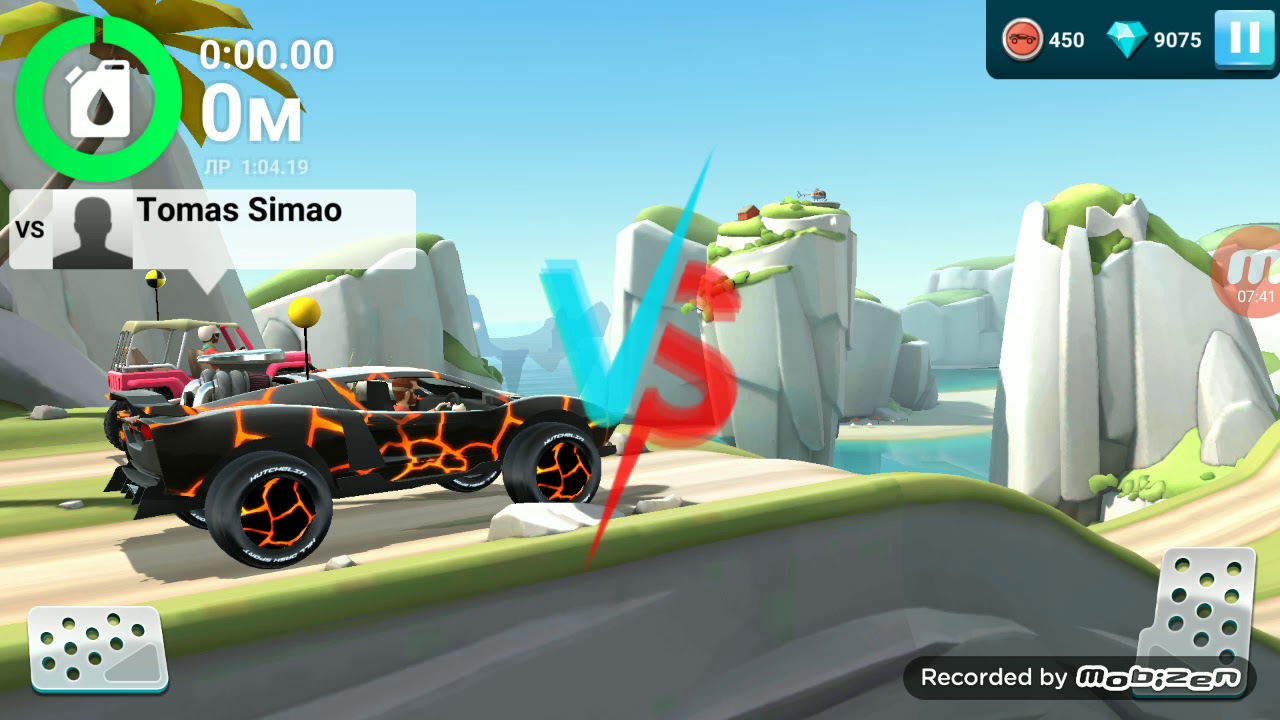Новая краска на SUPERCAR в игре MMX HILL DASH 2. #7