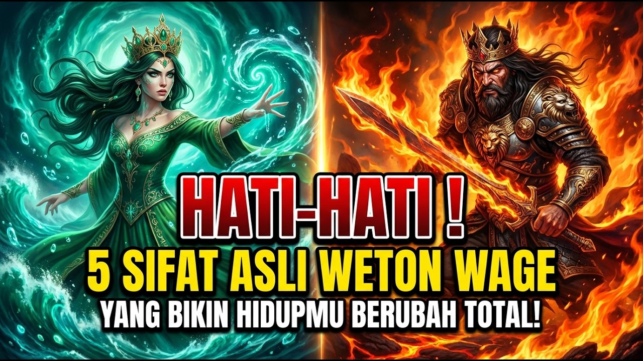 🔴 SIAP-SIAP KAGET ❗ Weton Wage Diprediksi Kaya Raya & Berjaya Setelah Ramadhan 2026