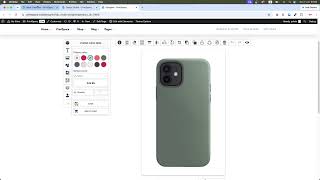 How to create a design online phone case in Print WordPress theme