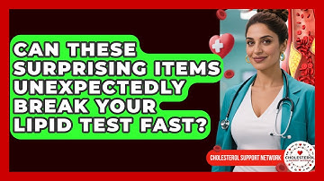 Can These Surprising Items Unexpectedly Break Your Lipid Test Fast? - Cholesterol Support Network