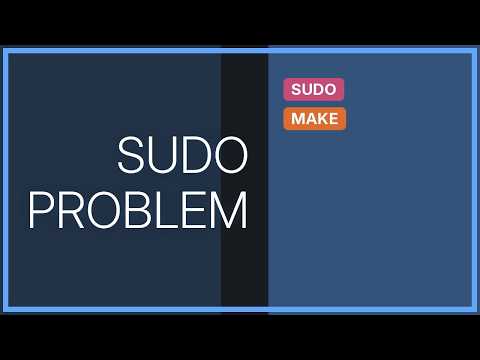 Unix & Linux: When running sudo make install environment variables are not passed (2 Solutions!!)
