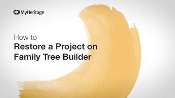 How to Restore a Project on FTB