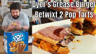 Dyer's 100 Year Memphis Grease Burger Betwixt 2 Smores Pop Tarts