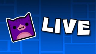 🔴 GEOMETRY DASH LIVE 🔴 | PLAYING LEVEL REQUESTS AND DEATH MOON|