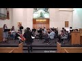 Across thousand miles   glen music orchestra rehearsal