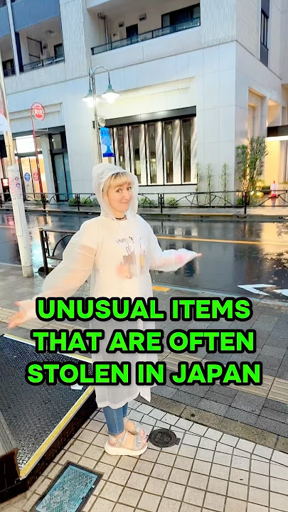 These things are STOLEN in Japan 🫣 BE ALERT #japan #tokyo #travel #shorts #anime